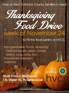 Thanksgiving Week Food Drive at River Station